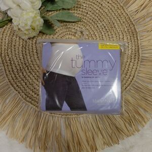 Motherhood Maternity White Tummy Sleeve One Size